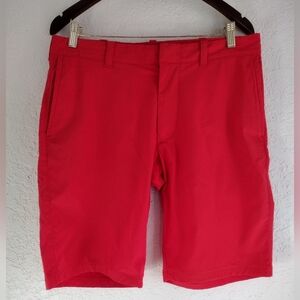 J. Crew Reddish Orange Flat Front Shorts